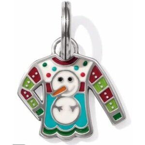 Brighton snowman sweater Charm